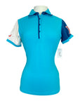 Kingsland 'Termine' Polo Pique Shirt in Blue Vacanza 