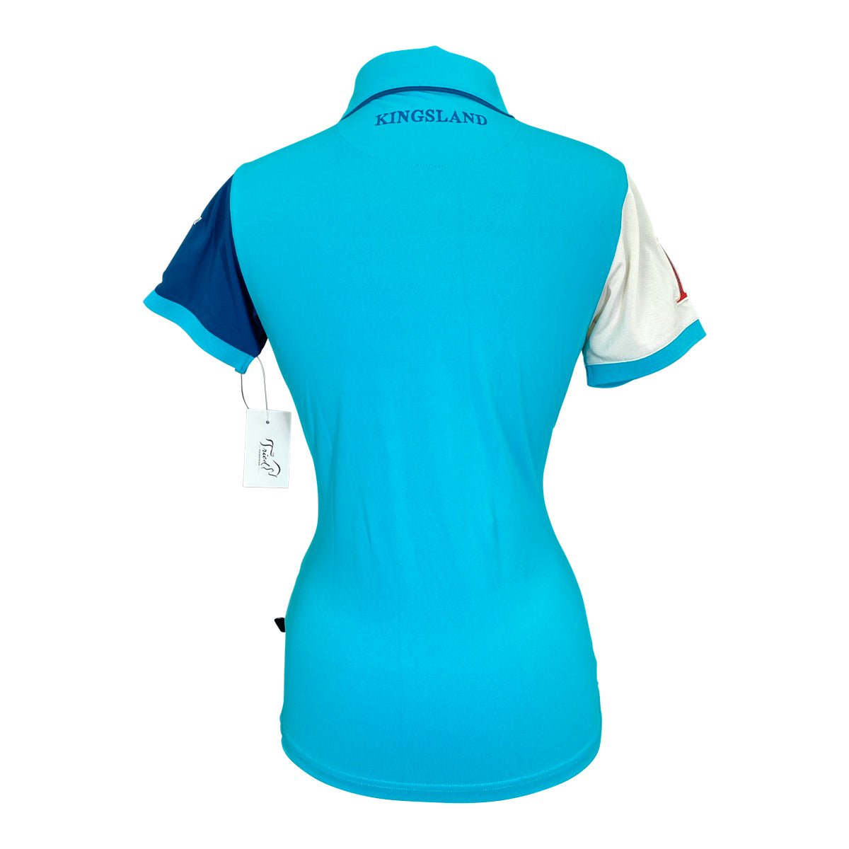 Kingsland 'Termine' Polo Pique Shirt in Blue Vacanza 