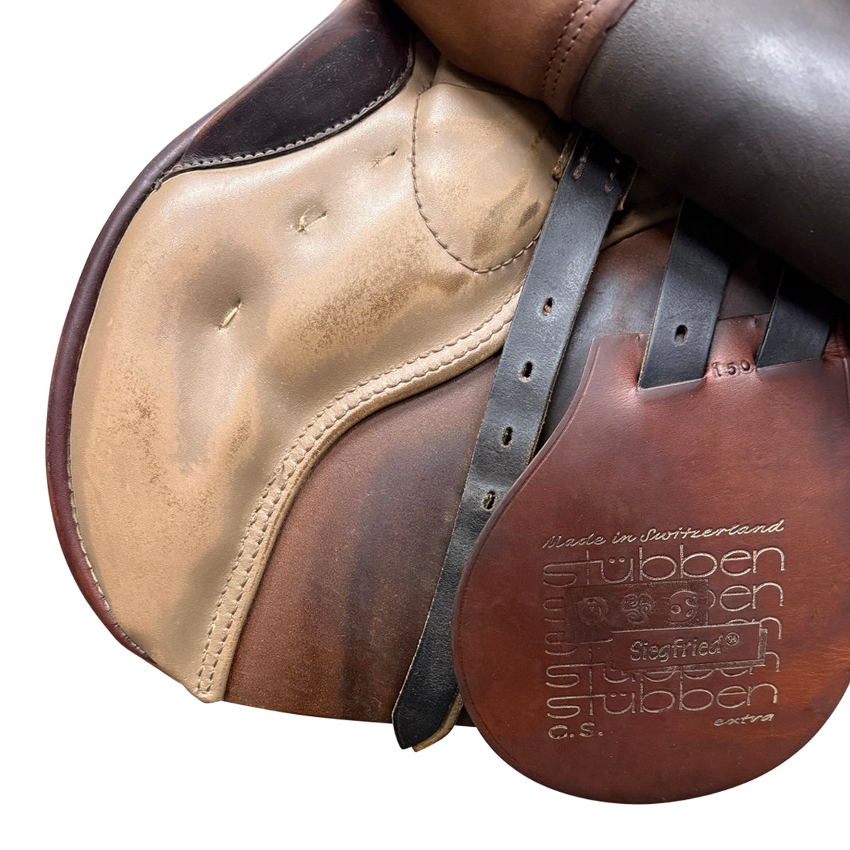 Stubben 'Siegfried' AP Saddle in Brown
