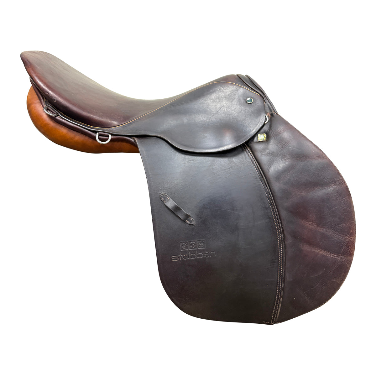 Stubben 'Siegfried' AP Saddle in Brown