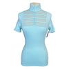 Equisite 'Elaine' Show Shirt in Aqua