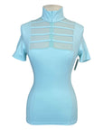 Equisite 'Elaine' Show Shirt in Aqua