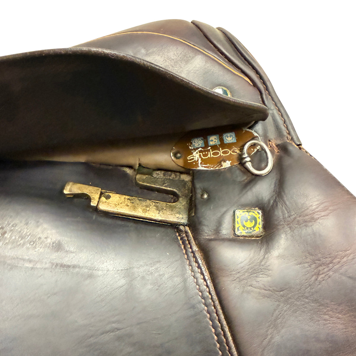 Stubben 'Siegfried' AP Saddle in Brown