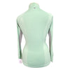 Back of Noble Outfitters 'Ashley' Performance Shirt in Light Sage