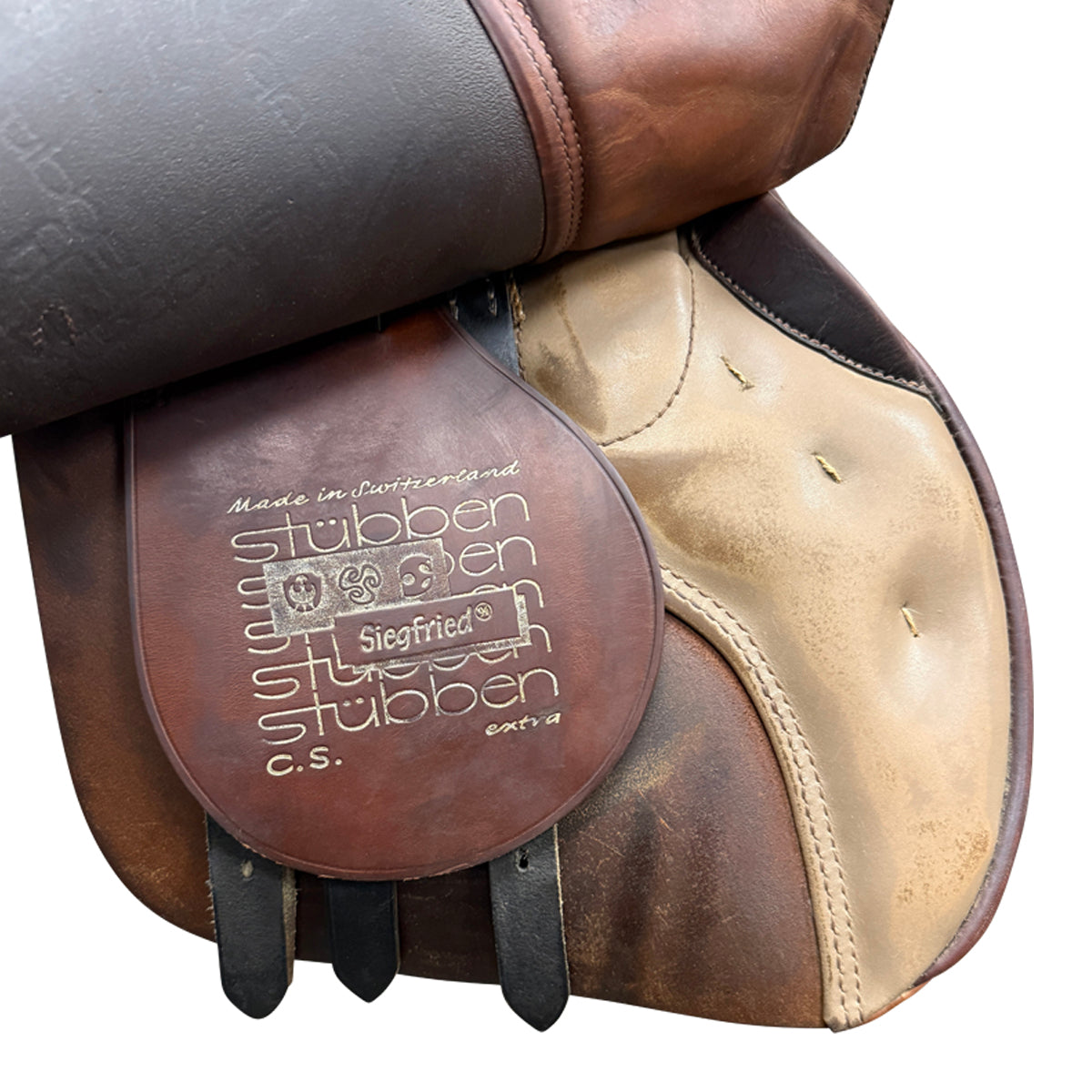 Stubben 'Siegfried' AP Saddle in Brown