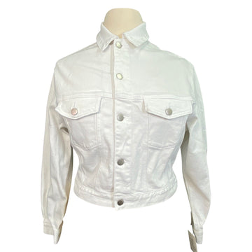 Dapplebay x MES 'Fille Cheval' Jacket in White
