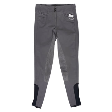 Pikeur 'Candela' Full Seat Breeches in Grey