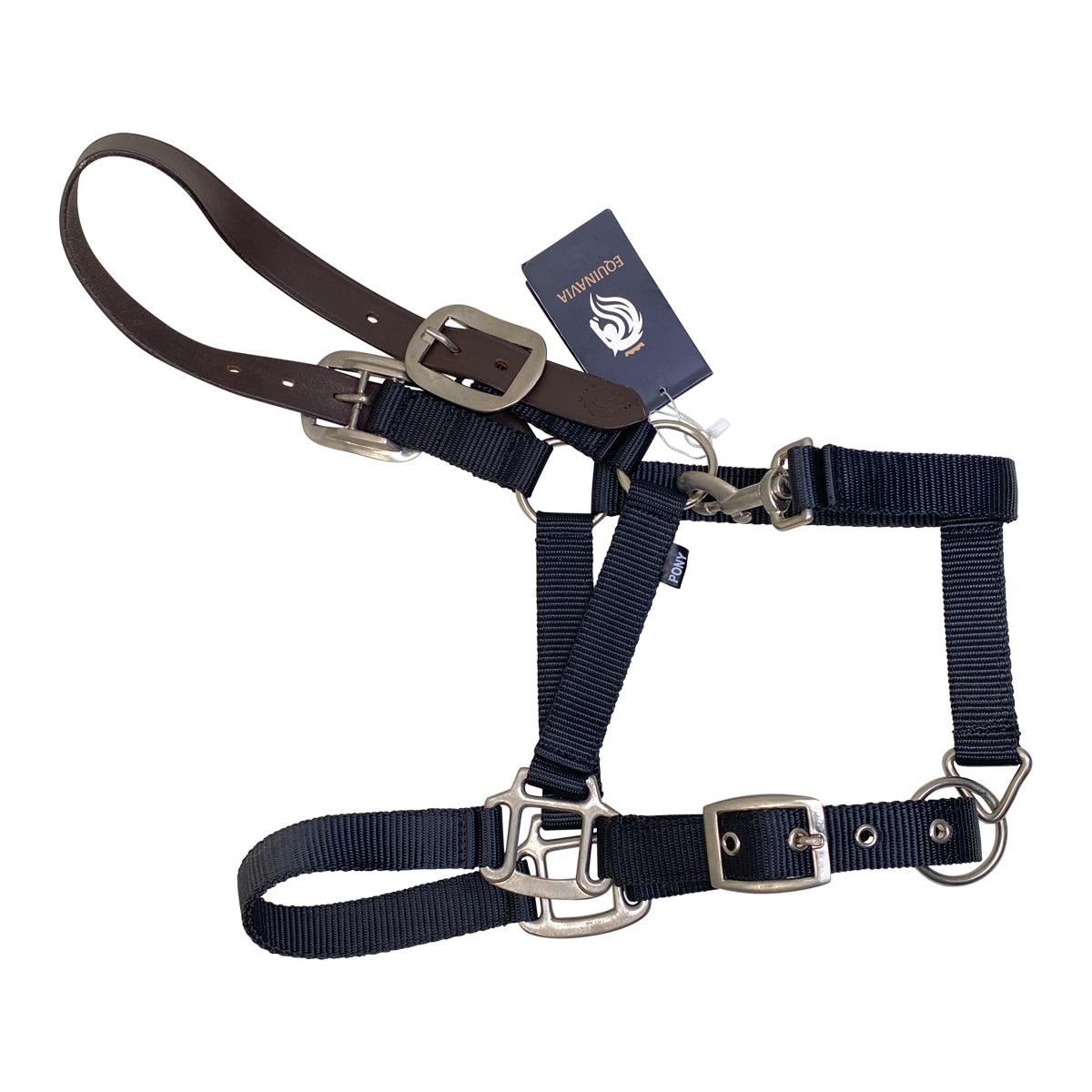 Equinavia 'Loki' Breakaway Halter in Black