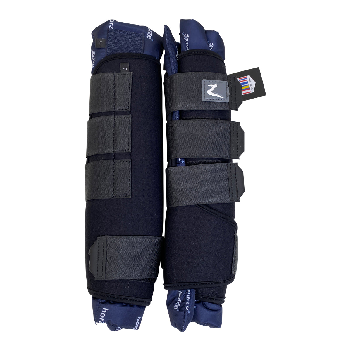 Horze Stable Boots PRO in Black/Navy