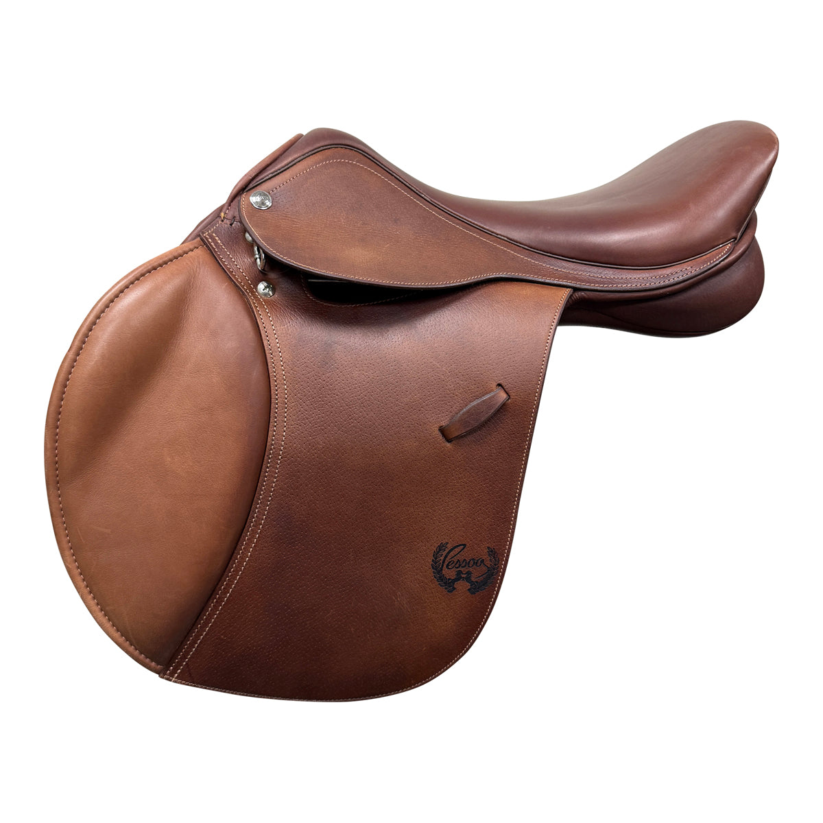 Pessoa 'A/O AMS' Saddle in Brown - 16.5"