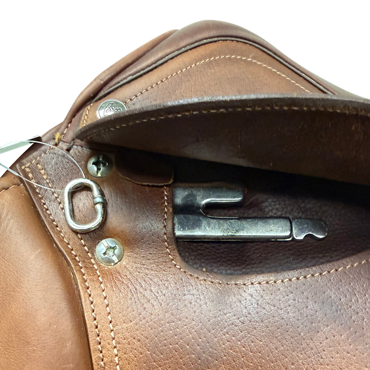 Pessoa 'A/O AMS' Saddle in Brown - 16.5"