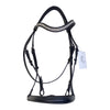 Equinavia 'Saga' Dressage Bridle in Black - Full