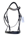 Equinavia 'Saga' Dressage Bridle in Black - Full