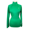 Ariat 'Sunstopper 2.0' Baselayer in Green Pasture - Women's Small
