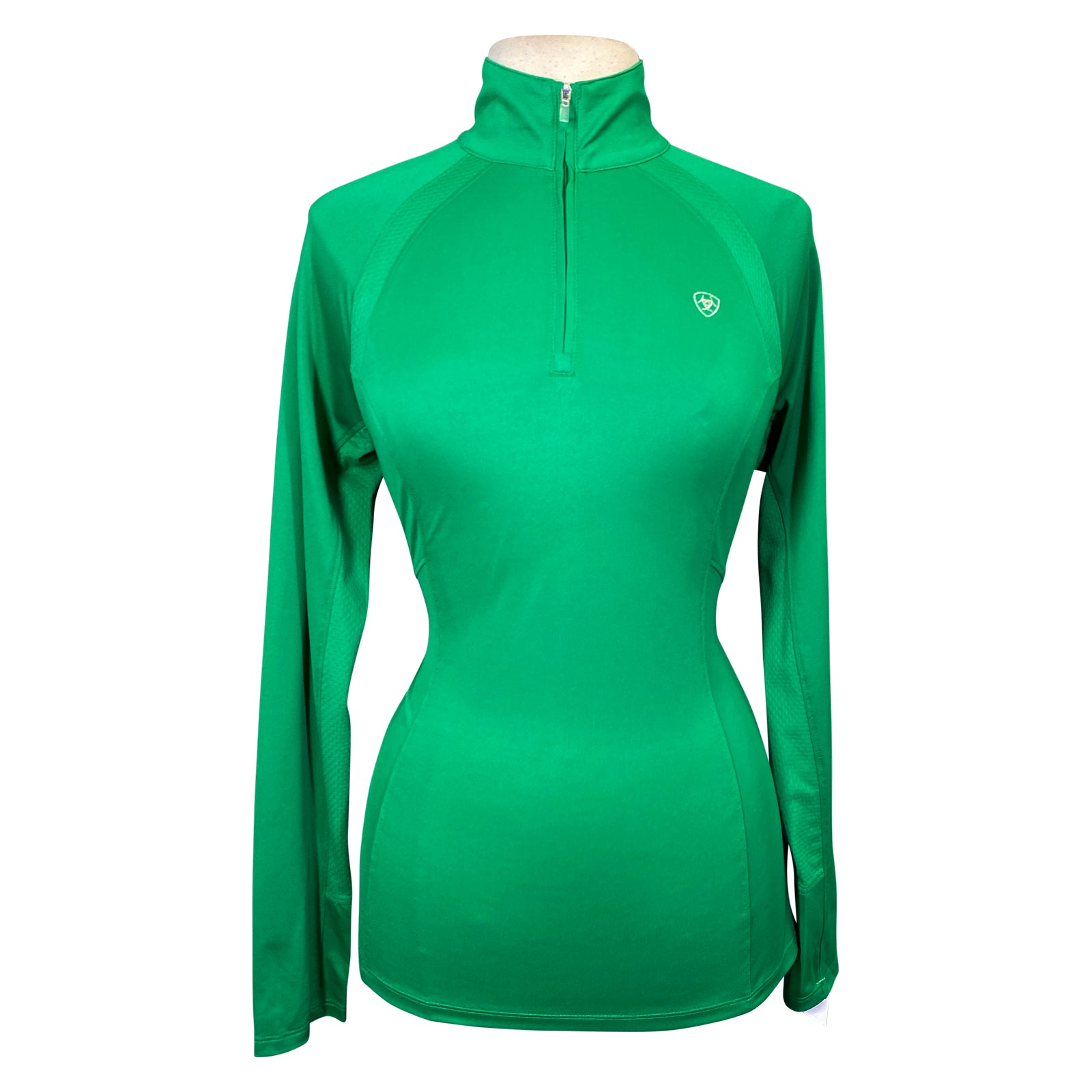 Ariat 'Sunstopper 2.0' Baselayer in Green Pasture - Women's Small