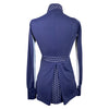 Back of Sync Equestrian Daisy Sun Shirt  in Navy - Women's XS