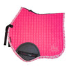 LeMieux Mini Suede Jump Square Pad in Pink