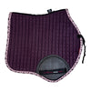 LeMieux Mini Suede Jump Square Pad in Purple 