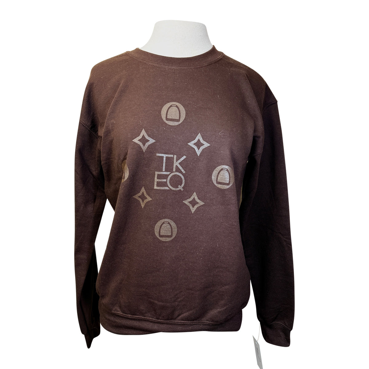 KEQ 'Monogram' Pullover in Espresso