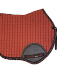 LeMieux Mini Suede Jump Square Pad in Rust