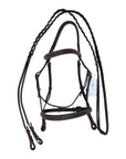 Da Vinci Raised Padded Bridle in Havana