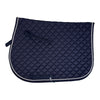 Dover Saddlery Quilted A/P Pad in Navy/White