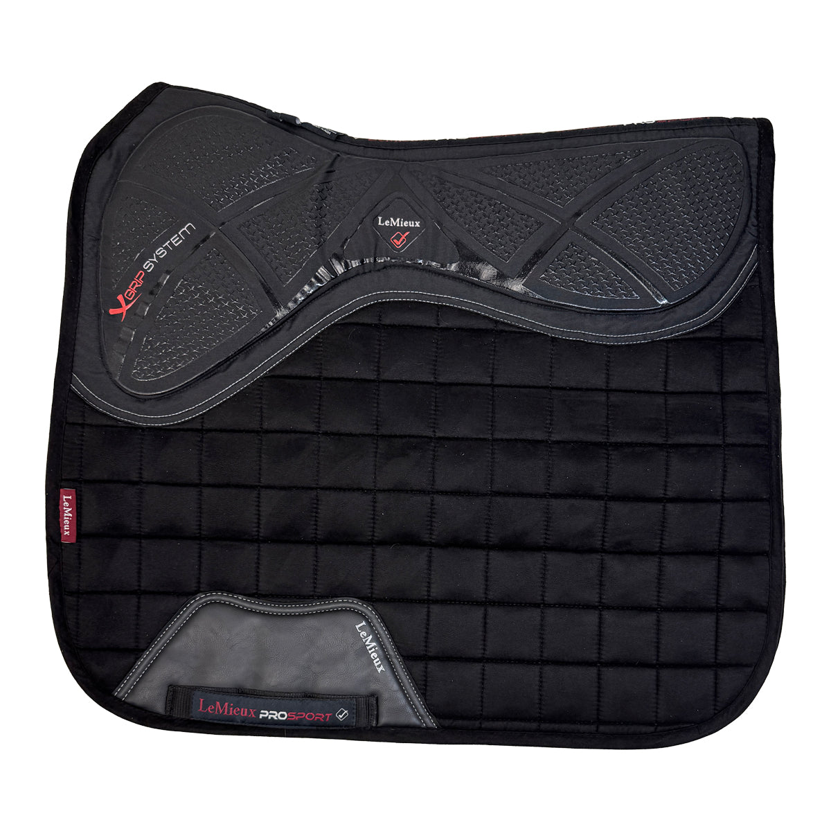 LeMieux X-Grip Silicone Dressage Pad in Black