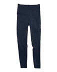 Equiline 'CalreK' Knee Grip Tights in Navy
