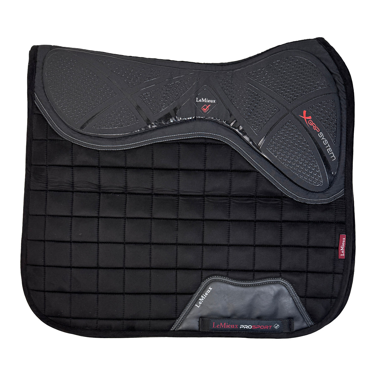 LeMieux X-Grip Silicone Dressage Pad in Black