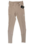 Equestly Lux Grip Tights in Tan