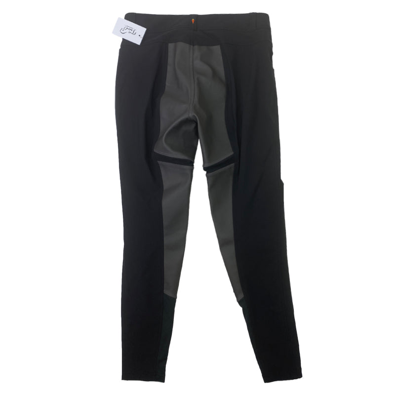 Back of Kerrits Crossover II Full Seat Breeches in Black