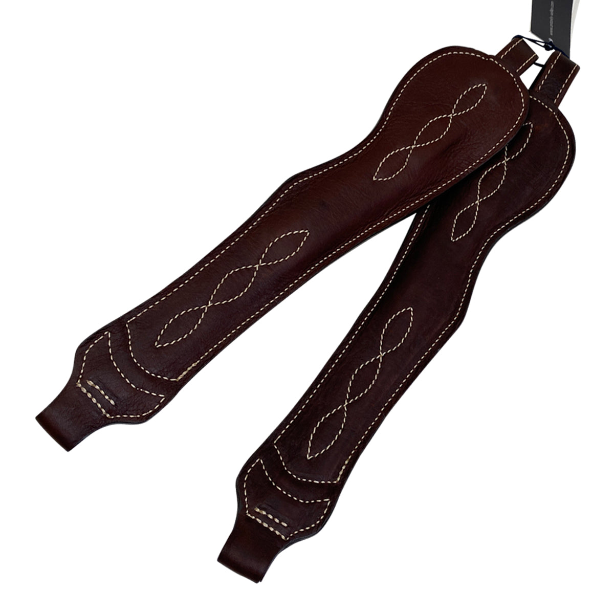 Antares Monostrap Stirrup Leathers in Brown 