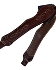 Antares Monostrap Stirrup Leathers in Brown 
