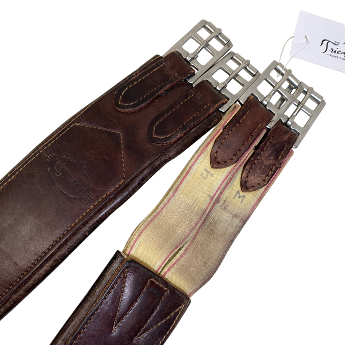Edgewood Plain Single End Elastic Girth in Brown