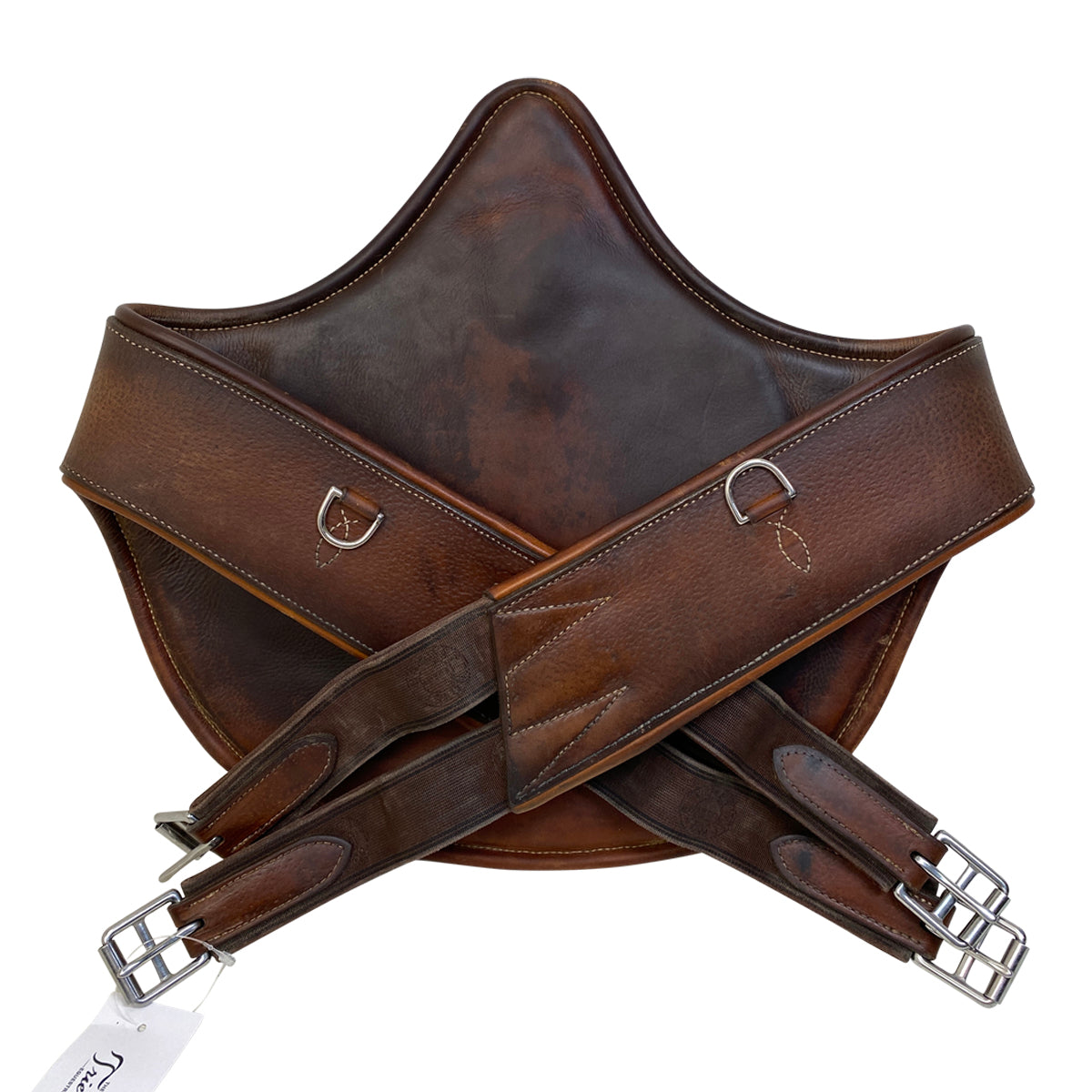 Butet Stud Belly Guard Girth in Brown