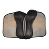 EA Mattes 'Platinum' Sheepskin Square Pad in Black