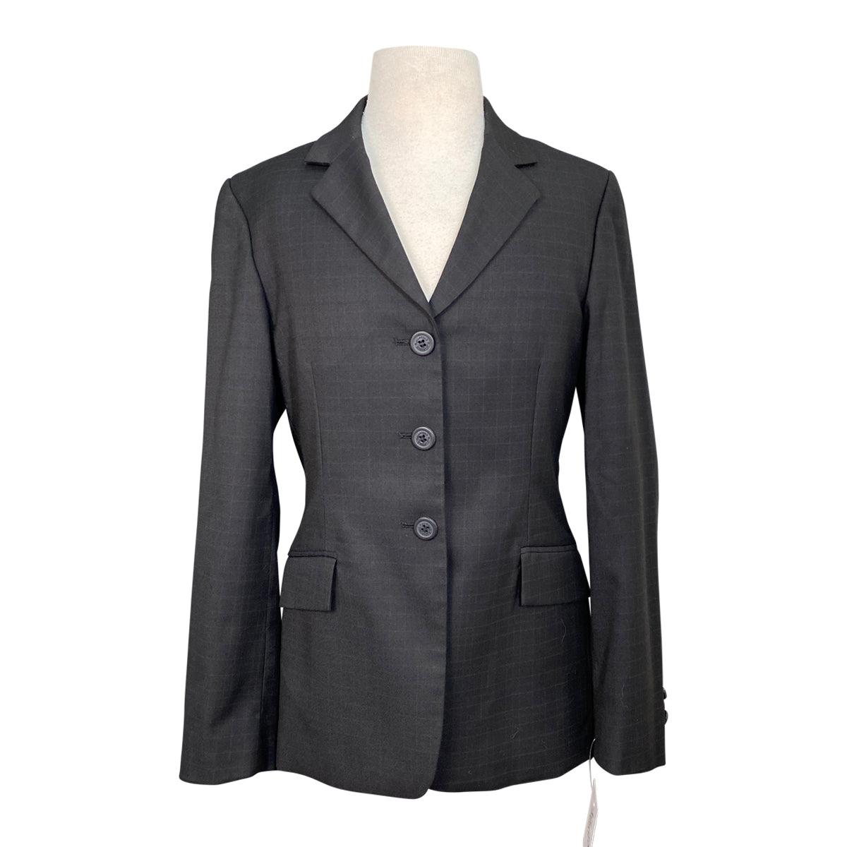 RJ Classics 'Nora' Grey Label Show Coat in Black