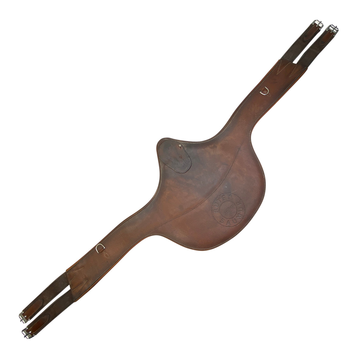 Butet Stud Belly Guard Girth in Brown
