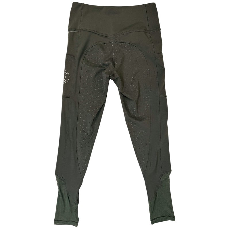 Free Ride 'Define' Full Seat Tights in Olive