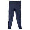 Free Ride Equestrian 'Lux Hybrid' Full Seat Breeches in Navy