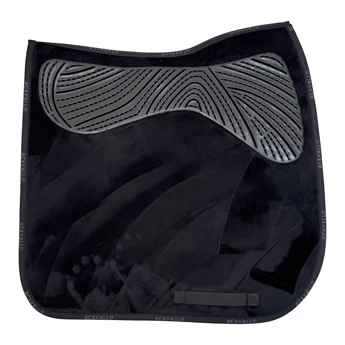 Acavallo Twin Sided Gel Dressage Pad in Black