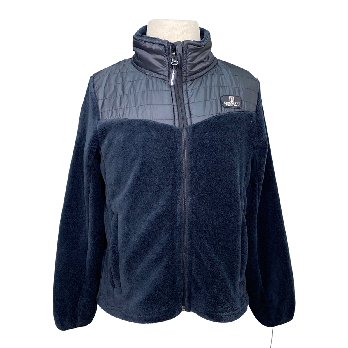 Kingsland Classic Junior 'Coral' Fleece Jacket in Navy