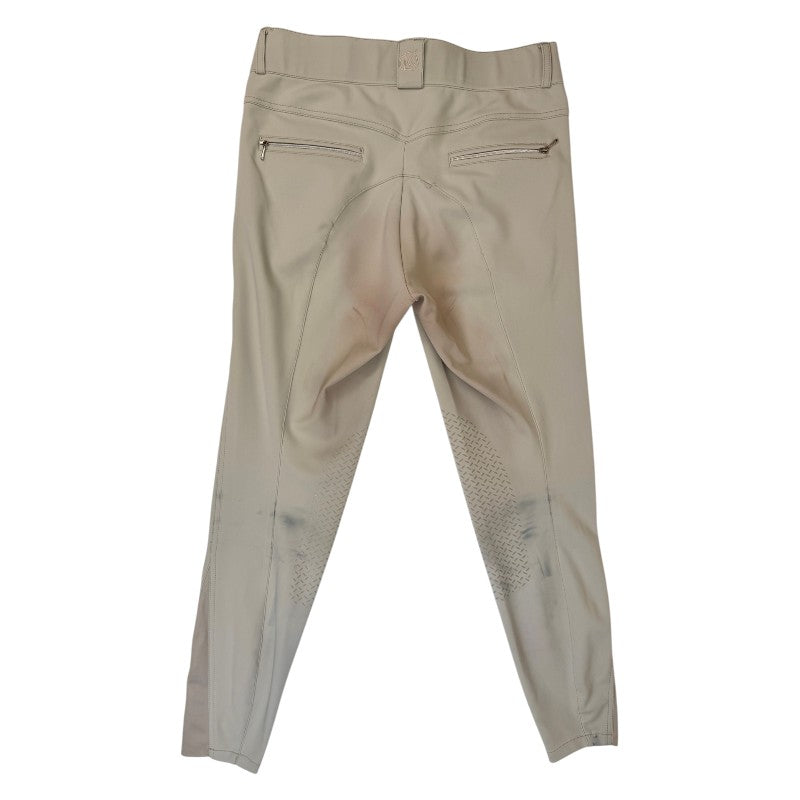 KL Select 'Gabrielle' Knee Patch Breeches in Tan