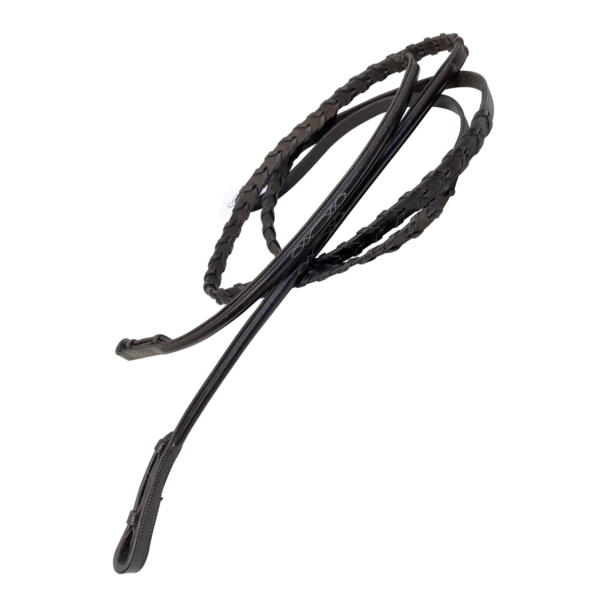 SmartPak Wellfleet Raised Laced Reins in Brown