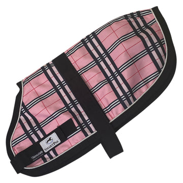 Smartpak Dog Blanket in Pink Plaid