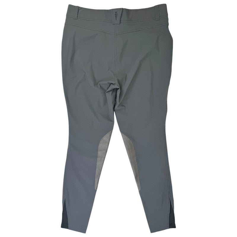 Kerrits 'Crossover' Knee Patch Breeches in Charcoal 