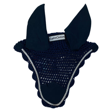 Equine Couture Fly Bonnet in Navy