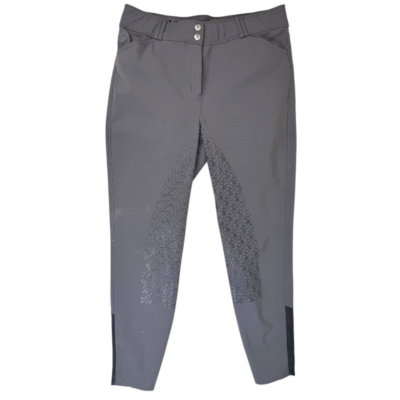 Dover Saddlery 'Dalton' Full Seat Breeches in Grey