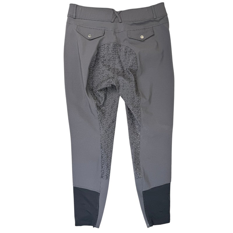 Dover Saddlery 'Dalton' Full Seat Breeches in Grey