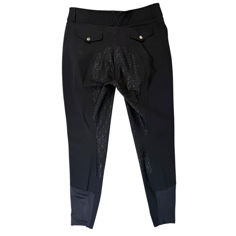 Dover Saddlery 'Dalton' Full Seat Breeches in Black - Women's 32